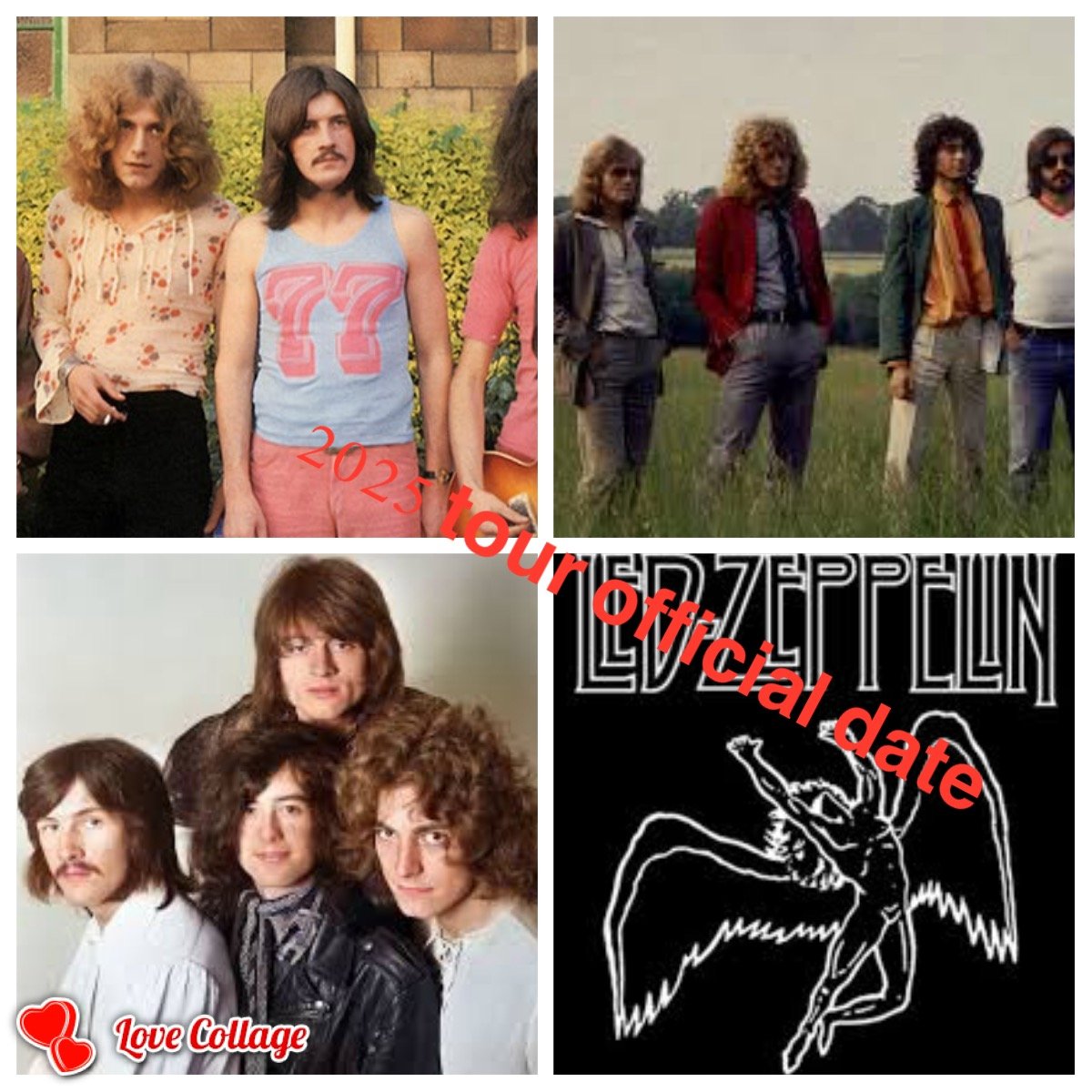 **”Stairway to Stage: Led Zeppelin Reunites for Epic 2025 World Tour”**