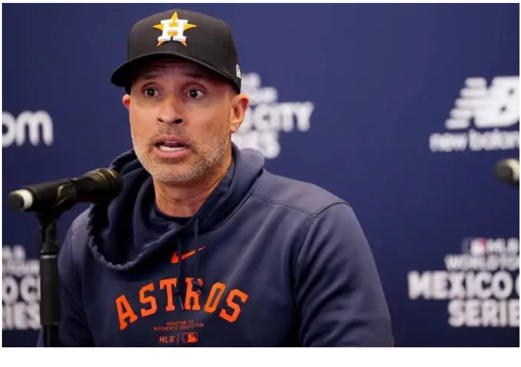 ESPN REPORT: Joe espada Houston Astros Head Coach Stuns MLB World, Rejects Jaw-Dropping $150 Million Offer from  Yankees, Red’s to Remain with the Astros; ‘I Have No Plans Beyond Being the Astros Head Coach… full Details….