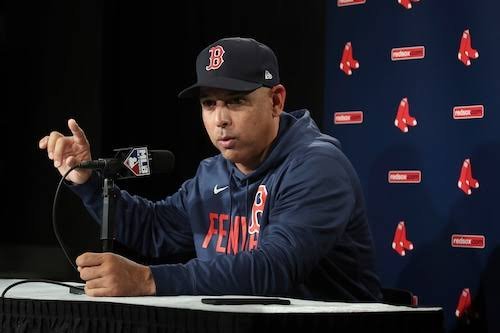 Emotional Departure: As brilliant star player for the Red Sox, waves goodbye and announces his contract termination with s………