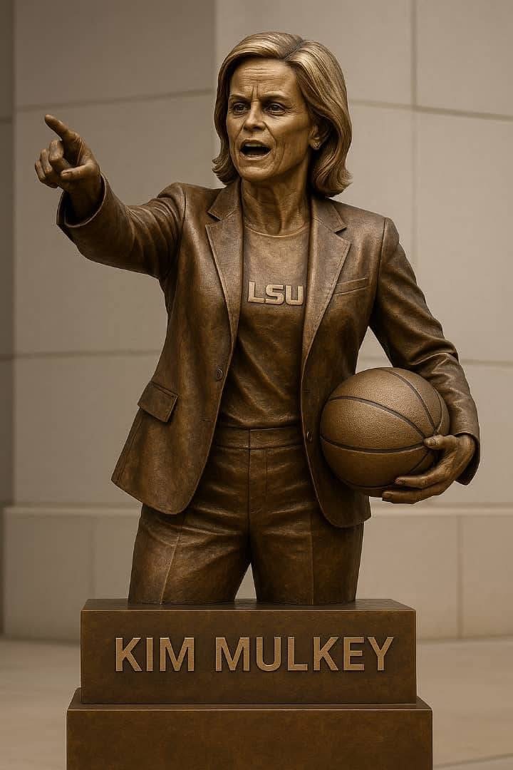 LSU Makes HISTORY! Kim Mulkey Gets Legendary Honor—First-Ever Statue for Tigers Women’s Basketball! NOW SHE IS THE GOAT…