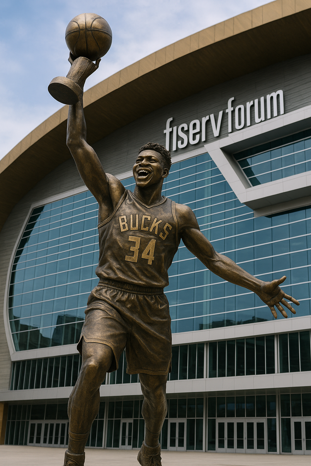 HISTORICAL RETURN: Milwaukee bucks to Elect Giannis Antetokounmpo Statue to Be Unveiled at Fiserv Forum Stadium as legendary figure in the Milwaukee’ history will be forever immortalized, as a statue honoring the iconic coach is set to be unveiled at Fiserv Forum ….
