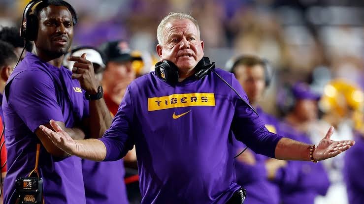 Breaking News (Just Now) :LSU tigers Part Ways With Star receiver, Following Altercation Involving Verbal Abuse Directed at Coach Brian Keith Kelly….