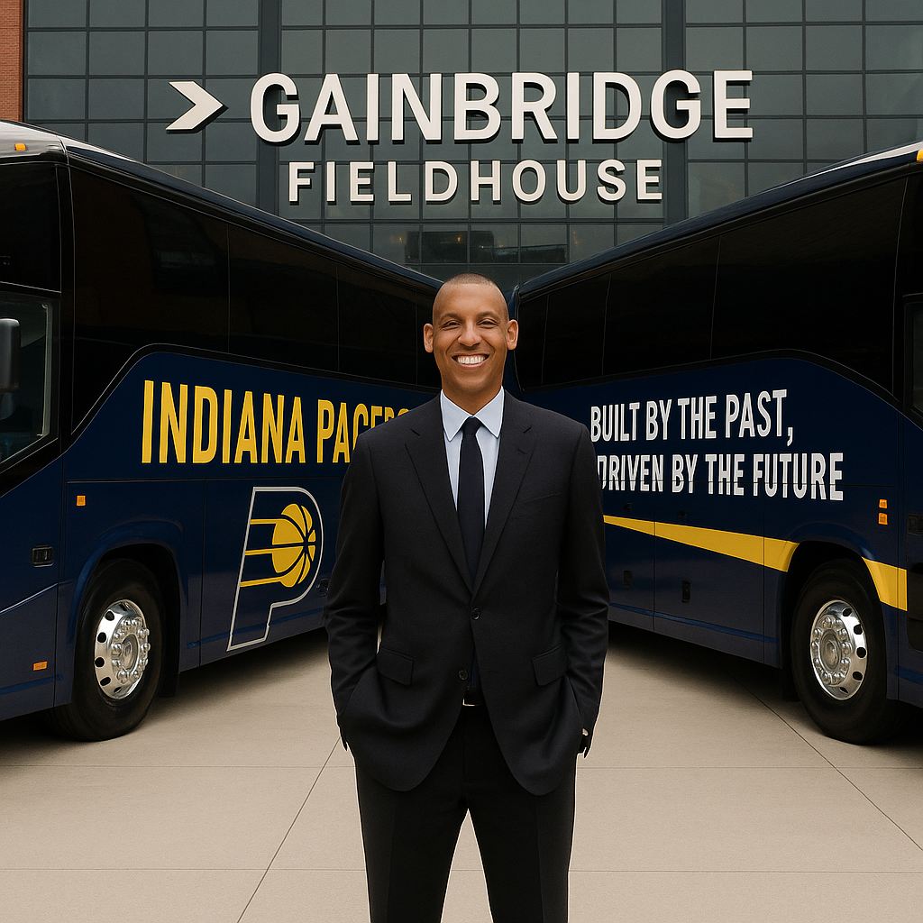 Legend Reggie Miller Just Delivered a Power Play – Donates Two Jaw-Dropping Luxury Buses to pacers ! “We Built This Legacy — Let’s Ride Like It”…