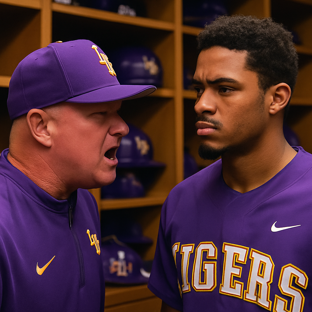 Shockwaves in Baton Rouge: LSU Tigers Abruptly Cut Ties with Star Player Following Explosive Locker Room Confrontation with Head Coach Jay Johnson — Program Faces Fallout as Details Emerge from Heated Internal Rift….