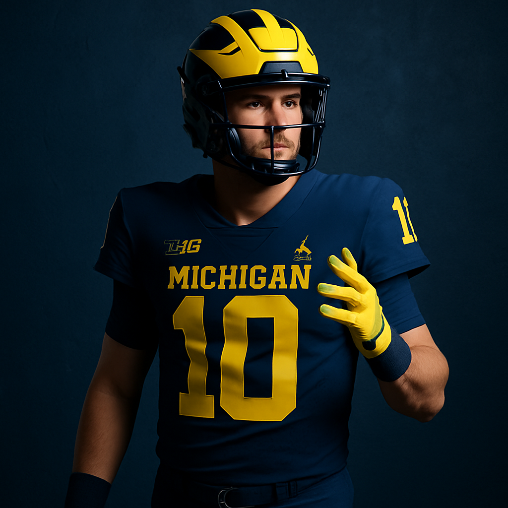 Elite Quarterback Phenom Stuns Recruiters as He Officially Commits to Michigan Wolverines Football, Rejecting Multi-Million Dollar NFL Pipeline Offers to Embark on a Legendary College Career and Cement His Legacy in Ann Arbor…