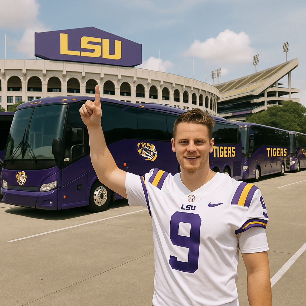 🎬 Geaux Big or Geaux Home:Joe Burrow  Stuns LSU Tigers with Gift of Five Luxury Buses in a Jaw-Dropping Display of Tiger Spirit, Loyalty, and Legacy…