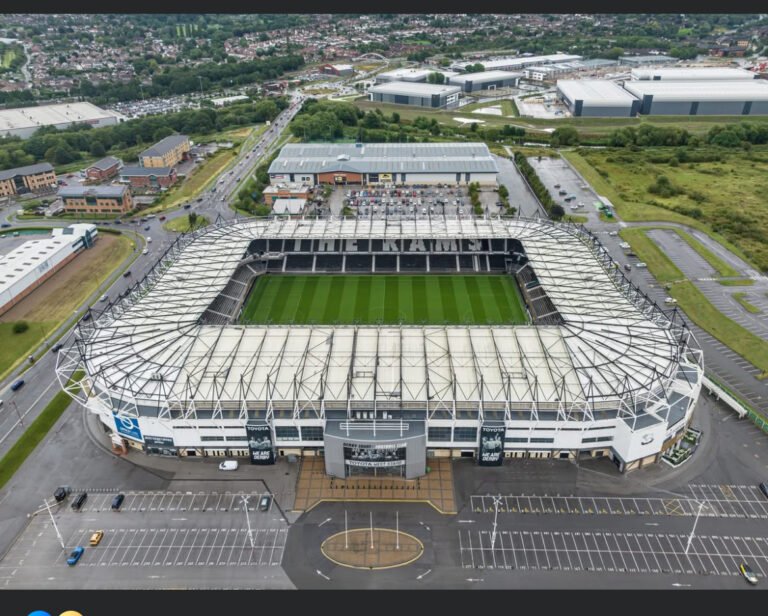 Derby County invests €680 million to modernize Pride Park. Starting in 2026, the renovation will enhance fan experience, sustainability, and technology – while keeping the club’s history alive. A bold step forward: Pride Park remains the… See full details….