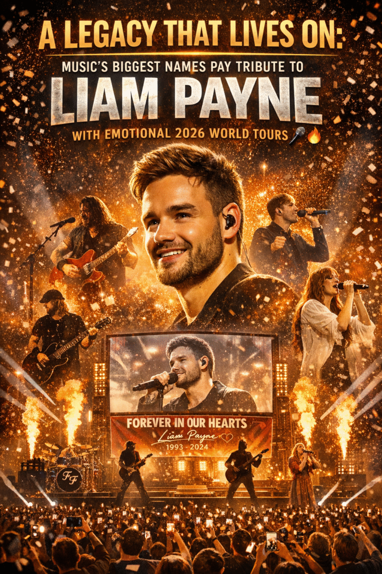 A Legacy That Lives On: Music’s Biggest Names Pay Tribute to Liam Payne with Emotional 2026 World Tours 🎤🔥