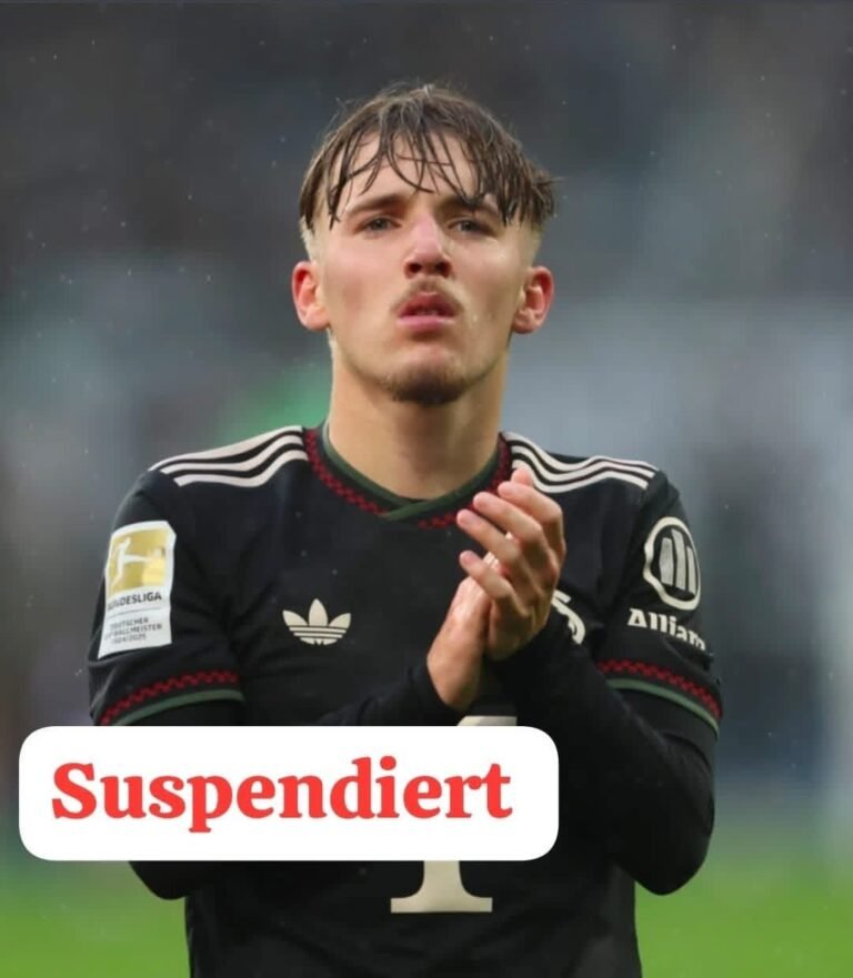 💔 VOR 20 MINUTEN: FC BAYERN MÜNCHEN-STAR LENNART KARL VOM VEREIN SUSPENDIERT, WEIL ER MIT BOR……