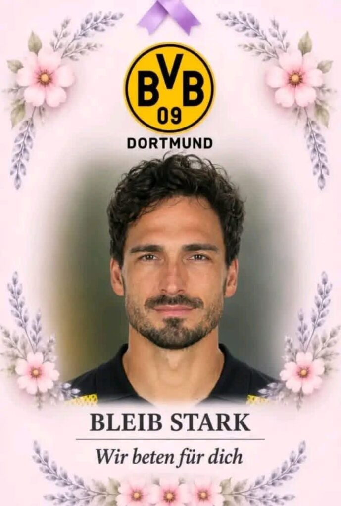 VOR 20 MINUTEN: Ganz Dortmund steht geschlossen hinter Mats Hummels 🖤💛 – Eine Welle der UnterstĂĽtzung fĂĽr die BVB-Legende…